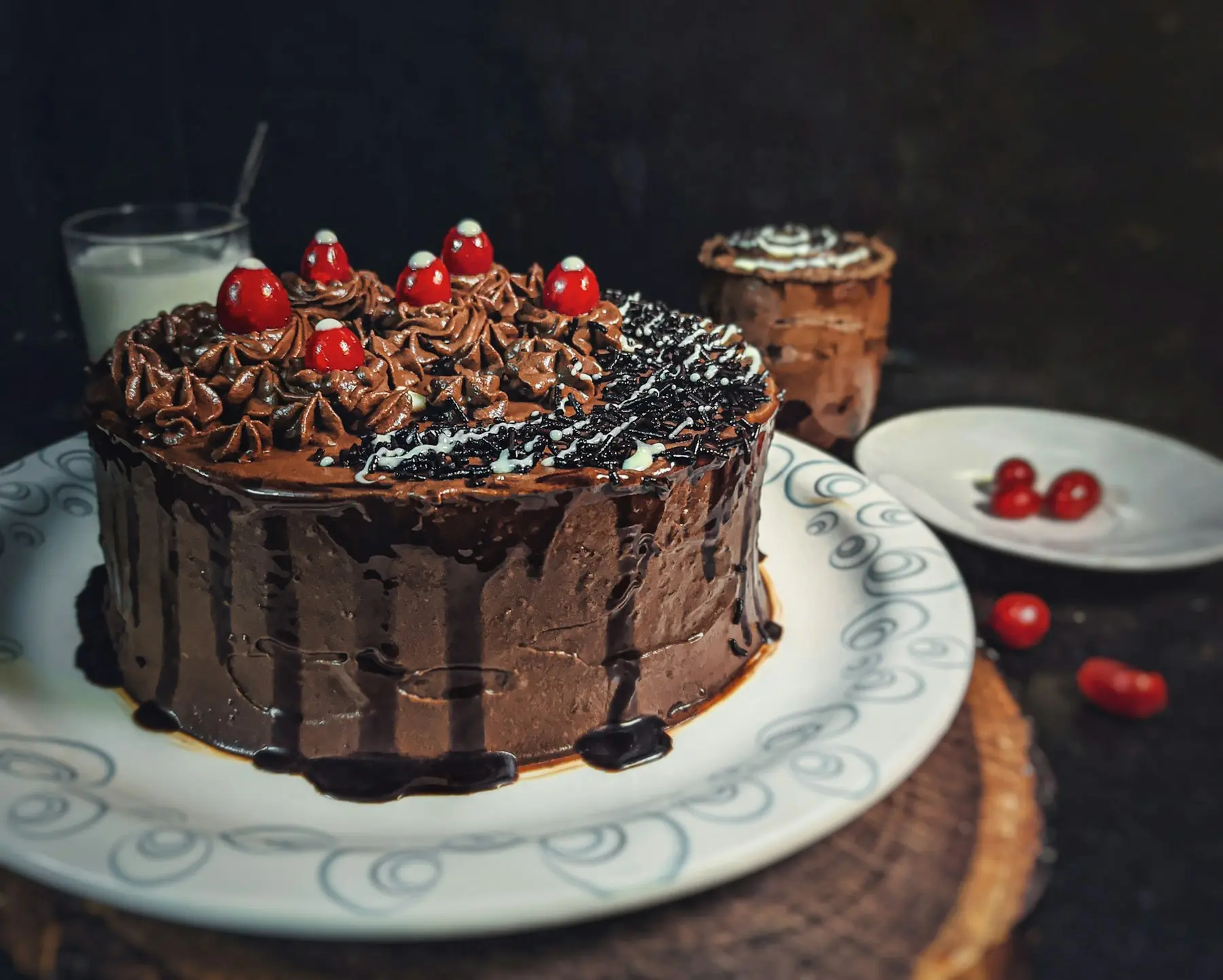 Ganache au chocolat noir