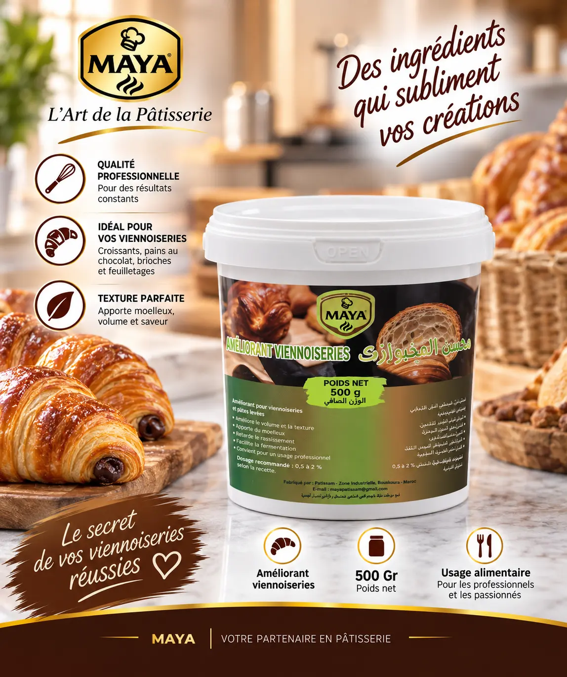 Améliorant Viennoiseries MAYA