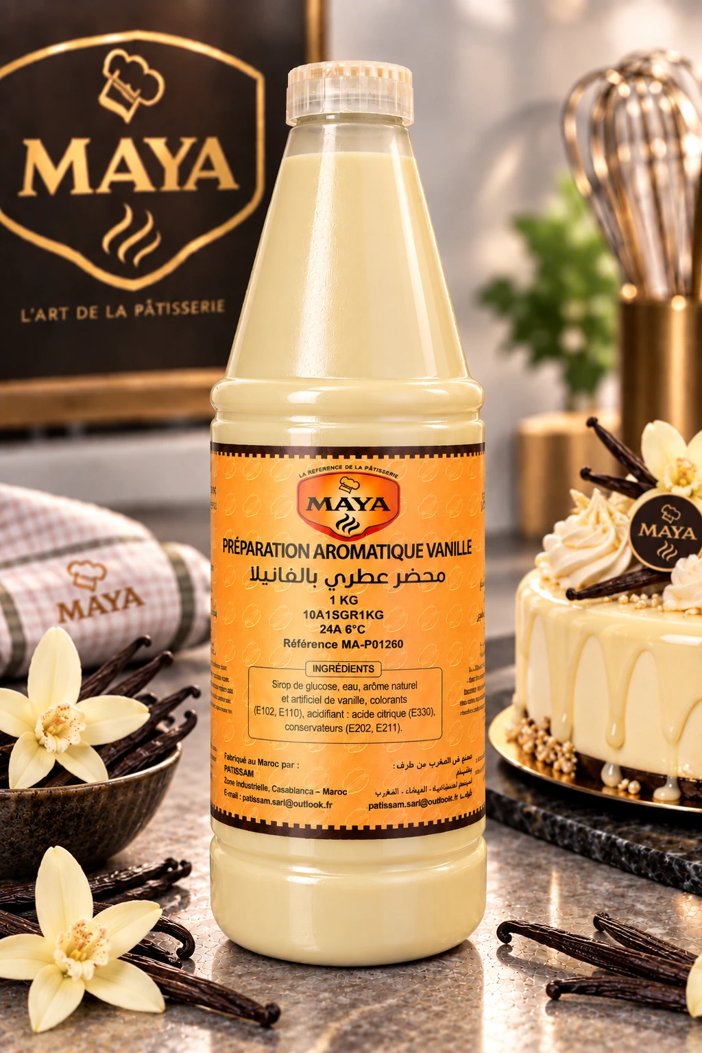 Préparation Aromatique MAYA – Vanille