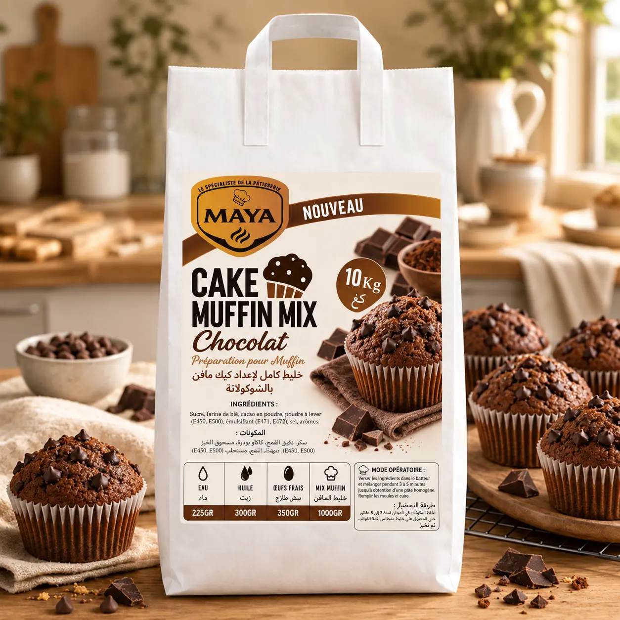 Cake Muffin Mix Chocolat