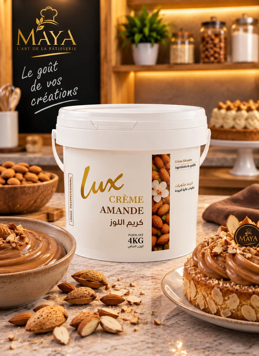 Crème Lux Amande