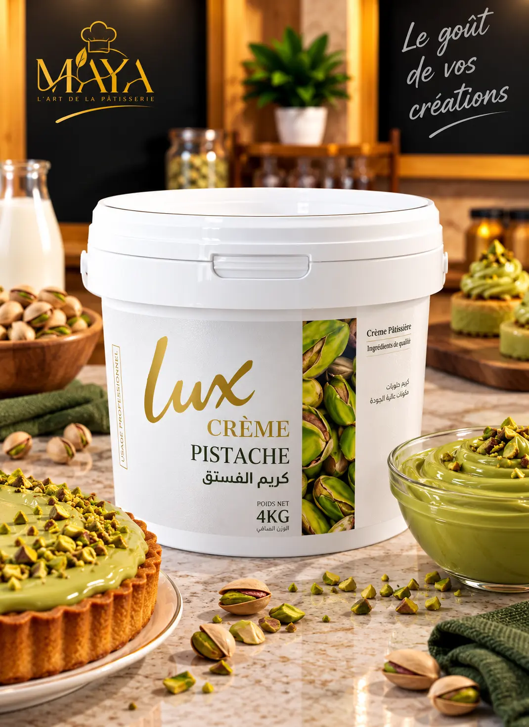 Crème Lux Pistache