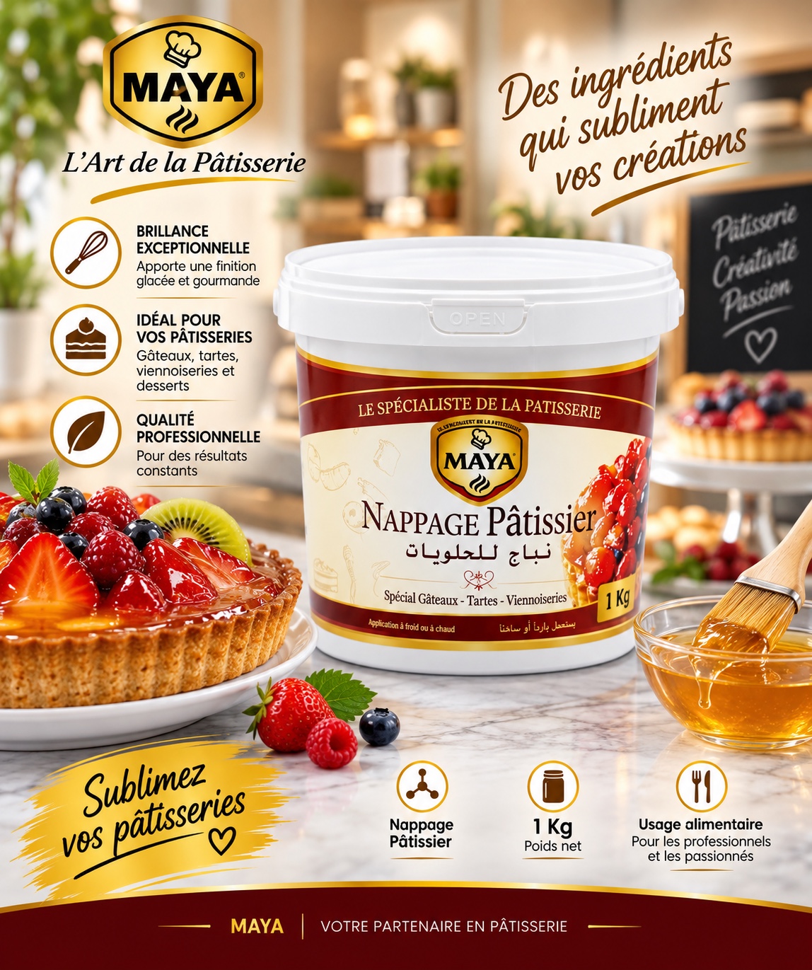 Nappage Pâtissier MAYA