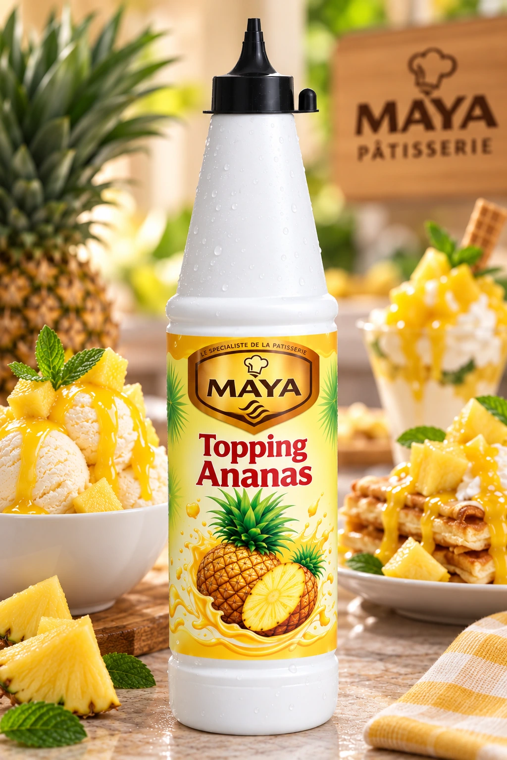 Topping Ananas