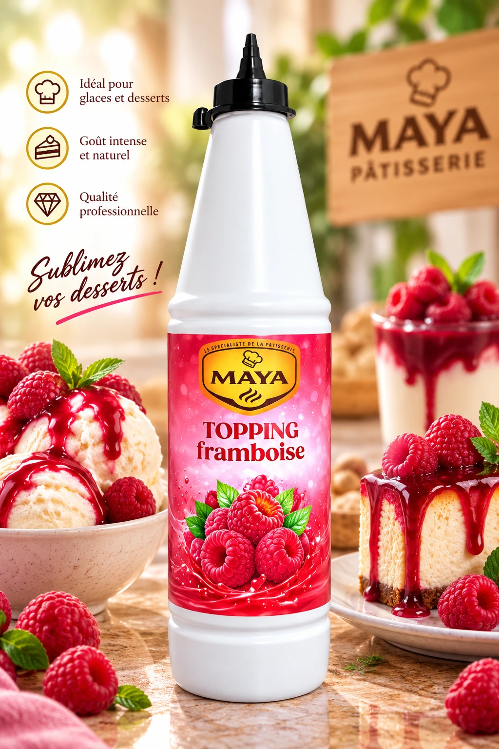 Topping Framboise