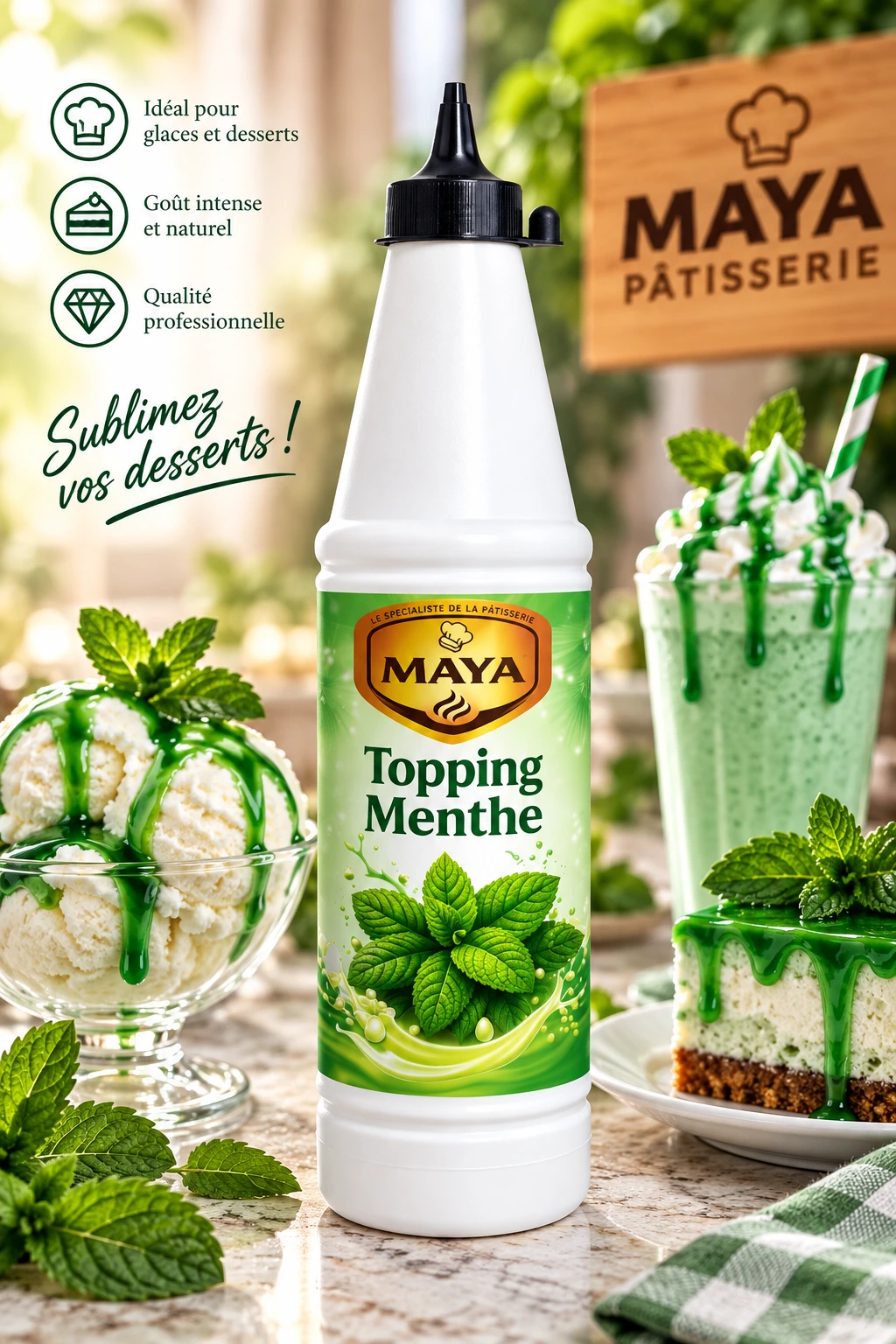 Topping Menthe