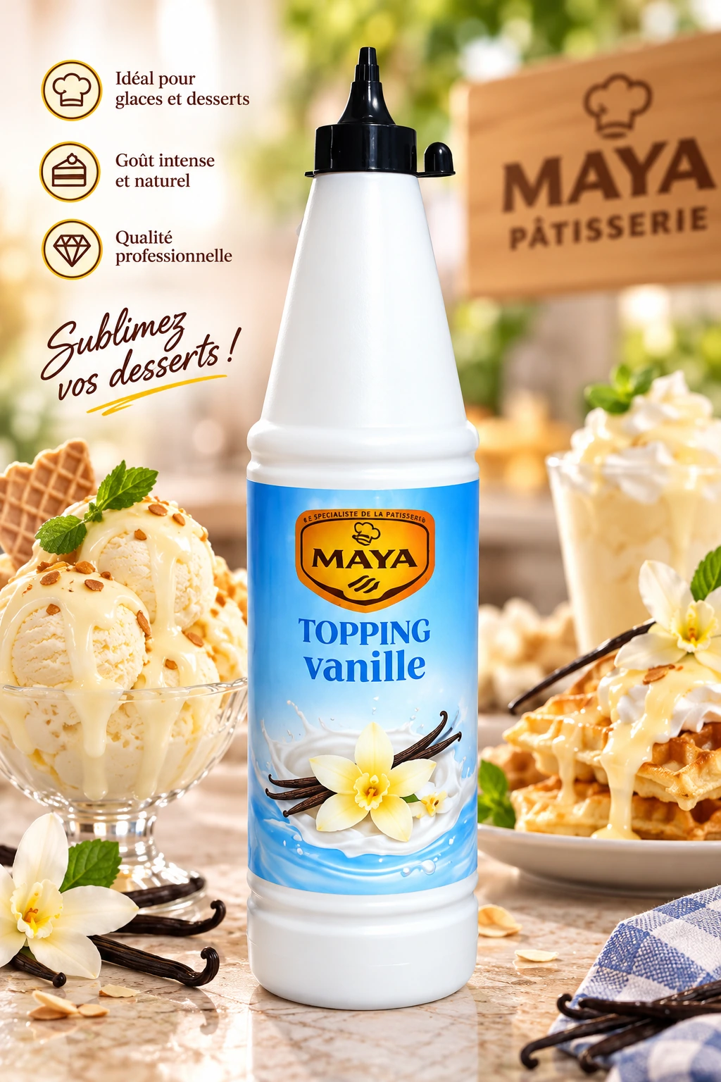 Topping Vanille